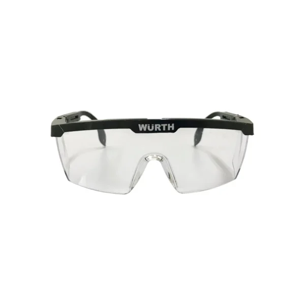 Óculos Pro de Proteção Incolor Transparente com Haste Preta - Wurth